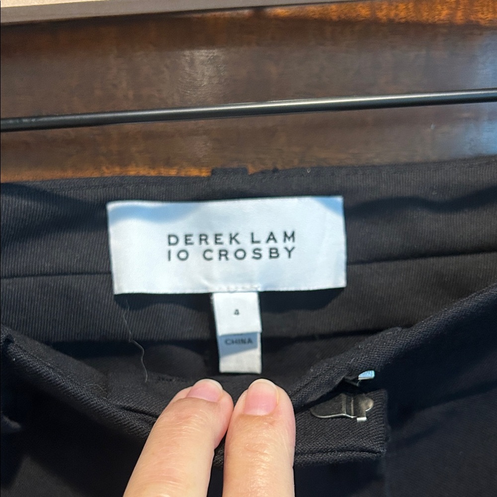 Derek Lam 10 Crosby Black Pants